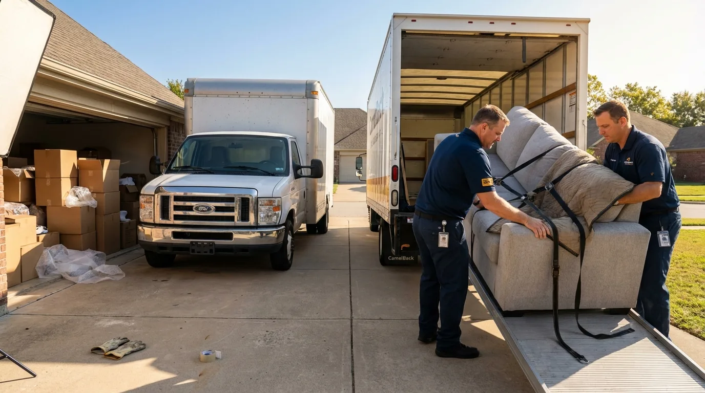 DIY truck vs professional crew comparison in Winslow